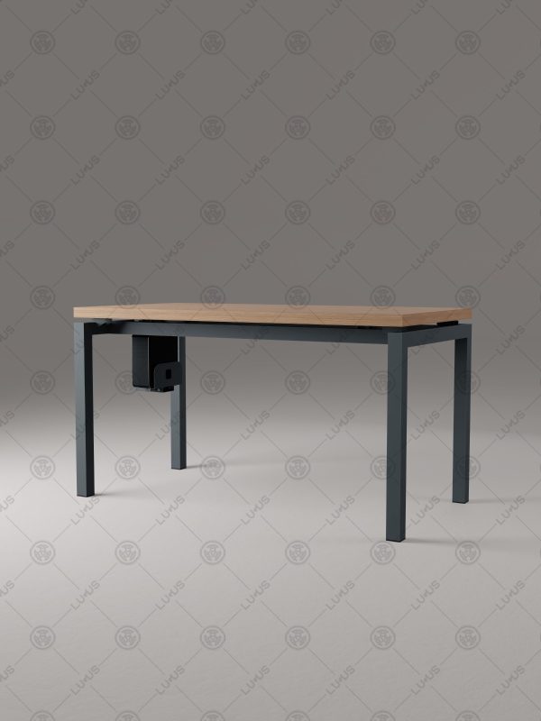 Lugus Dizayn Metal Bilgisayar Kasa Taşıyıcı Antrasit - Görsel 4