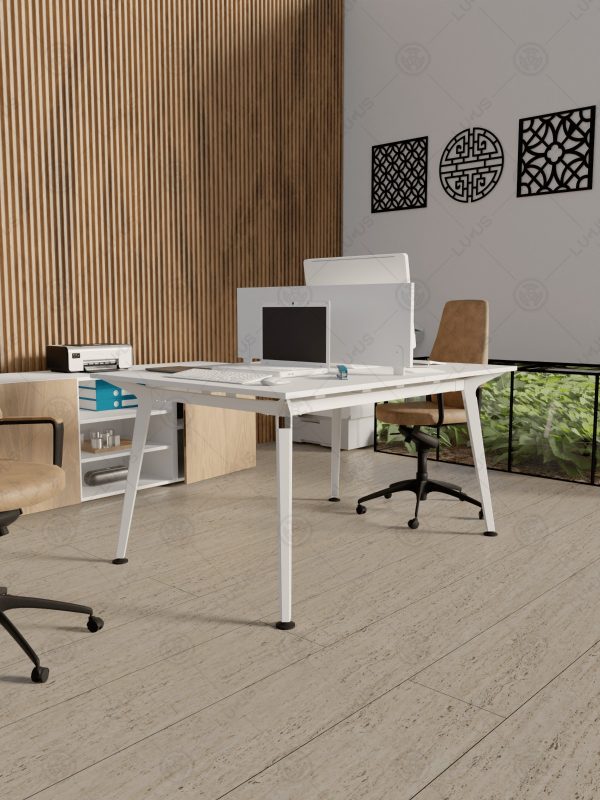Chara Ofis İkili Çalışma Masası WSD1410 - Görsel 2